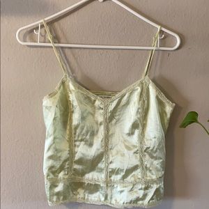 Banana Republic Cami light lime green